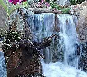 beautiful resort waterfall for your backyard, outdoor living, ponds water features