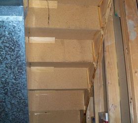 new oak stairs and railings, flooring, stairs, woodworking projects