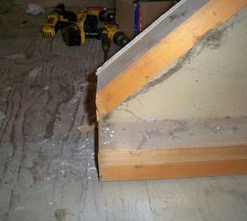 new oak stairs and railings, flooring, stairs, woodworking projects