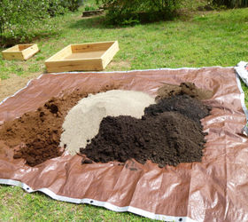 building our first sfg square foot garden, diy, flowers, gardening, how to, raised garden beds, woodworking projects