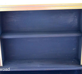 repurposing a dresser drawer, chalk paint, painted furniture, repurposing upcycling, I removed the knob sat the drawer on it s front and added a shelf