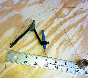 how to make warehouse cart wheels no special tools or materials needed, diy, how to, Drawing the wheel
