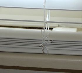 how to shorten faux wood blinds, home maintenance repairs, how to, window treatments, windows, By taking out a few slats you can customize the length of your blinds