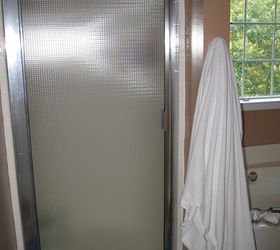 master bathroom makeover on a budget, bathroom ideas, home decor, AFTER New door