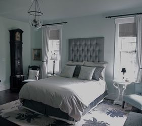 master bedroom in icy blue, bedroom ideas, home decor