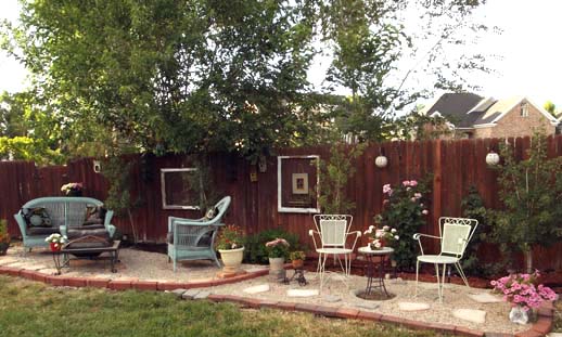 Garden Furniture On Gravel transforming ugly old gravel patio | hometalk Garden Furniture On Gravel transforming ugly old gravel patio | hometalk