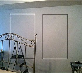 using wallpaper as a removable statement art piece, bedroom ideas, wall decor