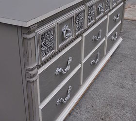 Lowboy Dresser Painted Grey Hometalk