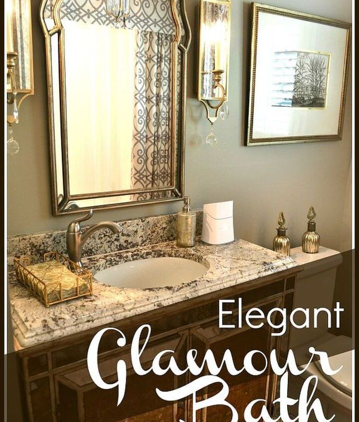 Small Bathroom Glam Redo Hometalk