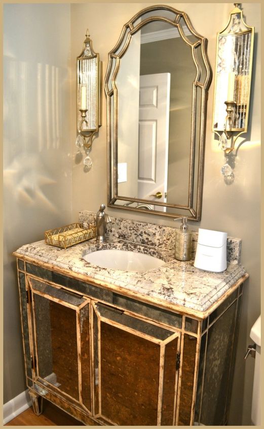 Small Bathroom Glam Redo Hometalk