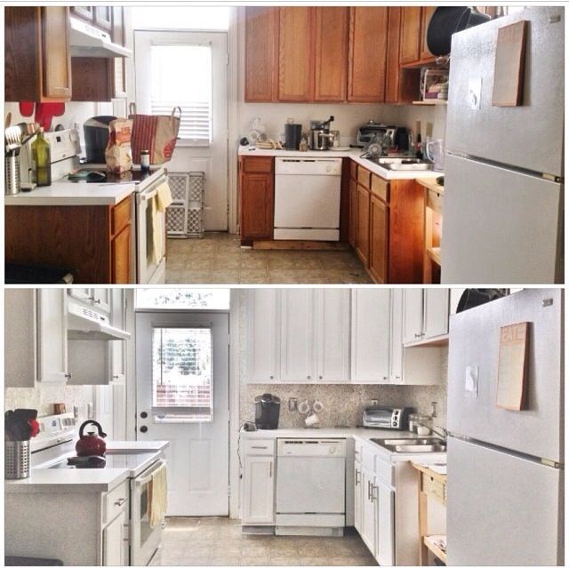 Before After 387 Budget Kitchen Update Hometalk Before After 387 Budget Kitchen Update Hometalk