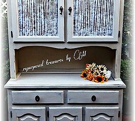 Old Oak Hutch Given New Life With Chalk Paint Hometalk