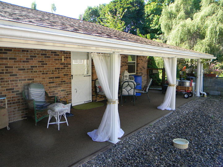 Back Patio Curtains For Under 10 Hometalk