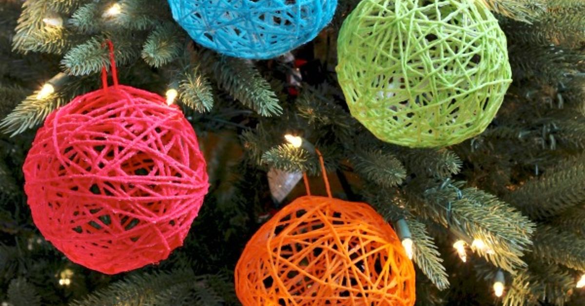 How to make yarn ball ornaments  Hometalk