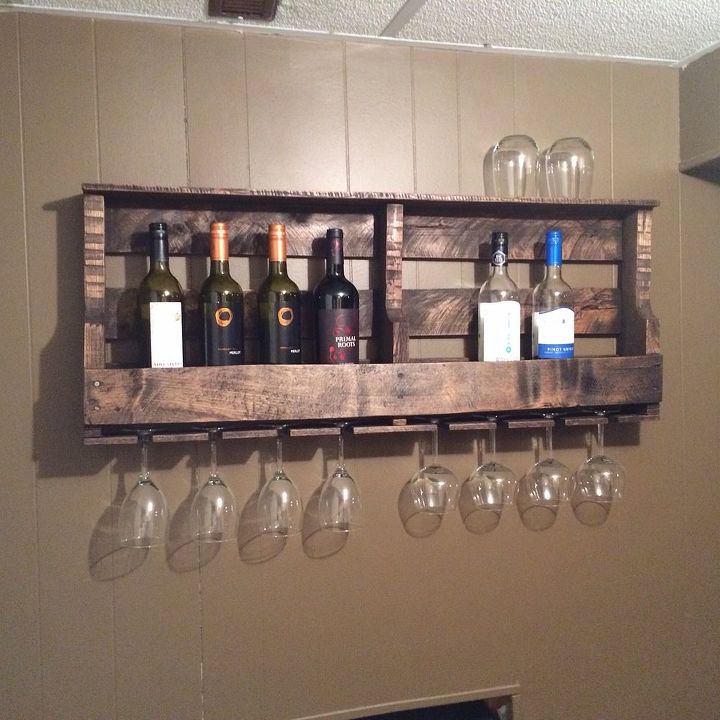 Decorative Wall Wine Rack how to make a pallet wine rack | hometalk Decorative Wall Wine Rack how to make a pallet wine rack | hometalk