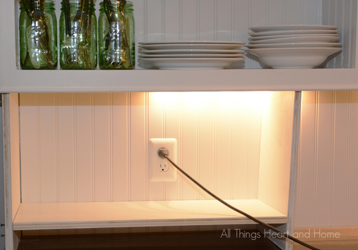 built in cupboard w a microwave cubby, appliances, kitchen cabinets ...