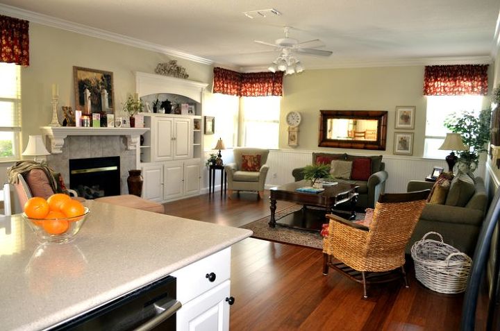 Room Redo Ideas before and after kitchen and family room redo | hometalk Room Redo Ideas before and after kitchen and family room redo | hometalk