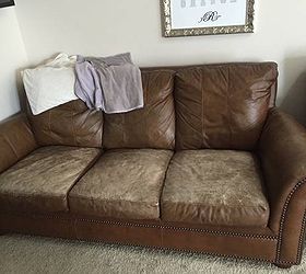 Leather couch cushions beyond repair? Hometalk