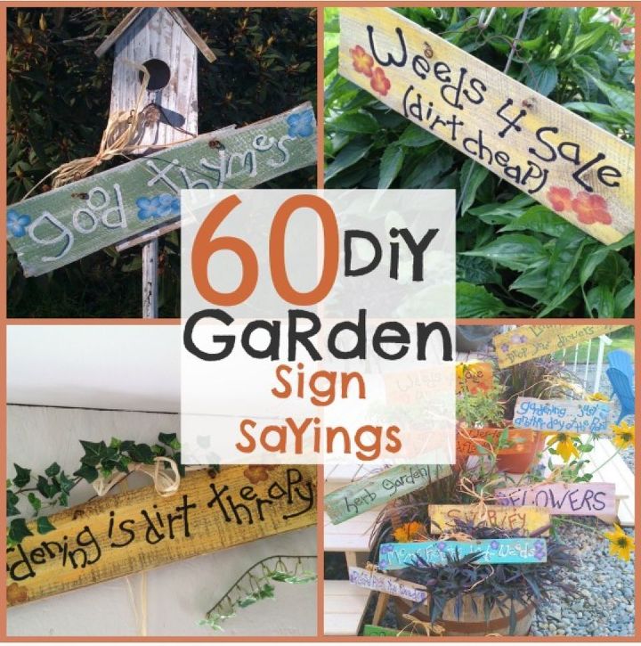 DIY Garden Signs | Hometalk
