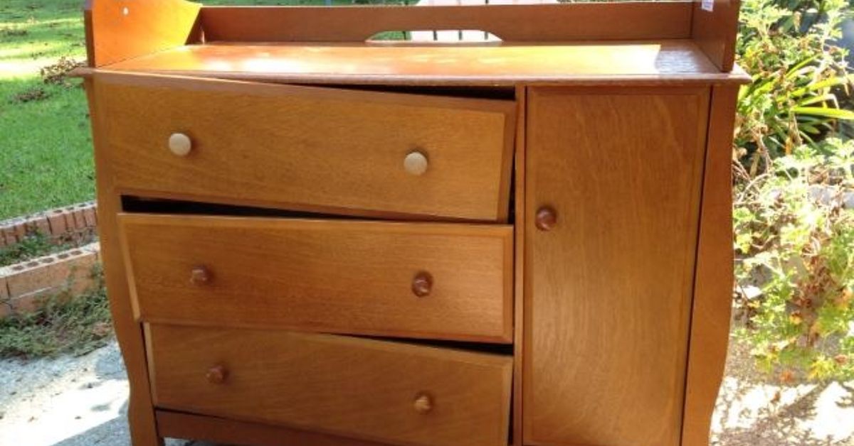 Repurpose Changing Table Dresser | just b.CAUSE Repurposed Baby Changing Table to Kitchen Island | Hometalk