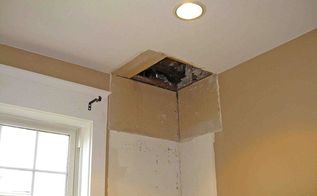 kitchen soffits removing update soffit hometalk outdated usable space walls