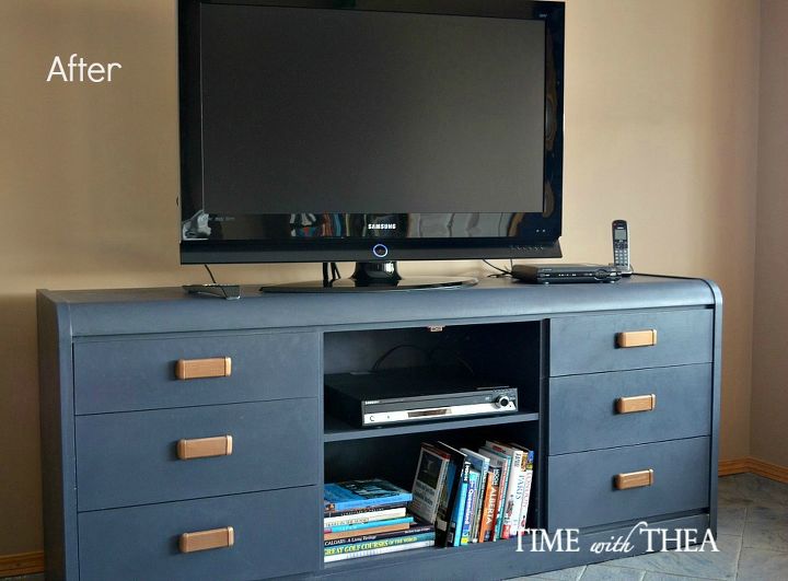 Furniture Makeover: From Old Outdated Dresser To New Stunning TV ... Furniture Makeover: From Old Outdated Dresser To New Stunning TV ... - furniture makeover from old outdated dresser to new stunning tv stand, chalk paint, painted