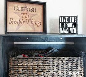 DIY Mudroom Storage Crates Hometalk