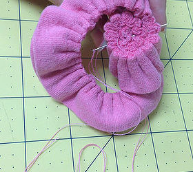 How to Make a Flower Out of T shirt Seams Hometalk