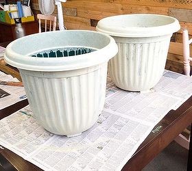 Antique Painted Garden Pots Hometalk