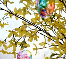 Repurposed Glass Ornaments To Stained Easter Eggs Hometalk