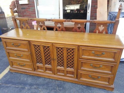 Help Me Choose A Color!! Hometalk Vintage drexel headboard & dresser - Help Me Choose A Color!! Hometalk