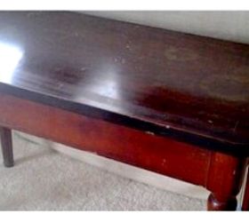 Repurposed Piano Bench To Chic Side Table Hometalk