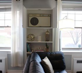 Hiding an Ugly Wall Unit Air Conditioner IKEA Billy Hack Hometalk