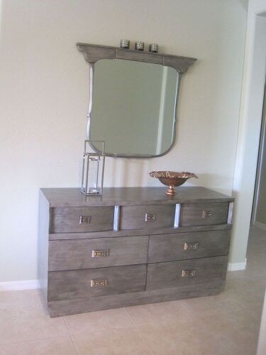 Large heavy dresser mirror | Hometalk