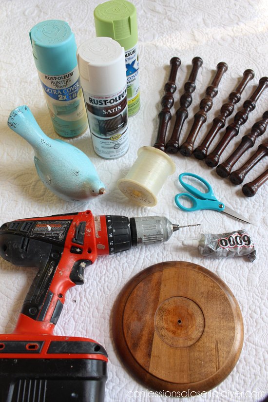 Diy Spindle Wind Chimes Hometalk Diy Spindle Wind Chimes Crafts How To Outdoor Living Repurposing Upcycling
