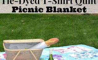 Diy Shibori Inspired Picnic Blanket Hometalk