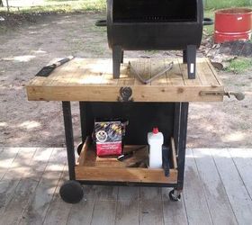 Repurposed Old Rusted Grill to Outdoor Table Hometalk