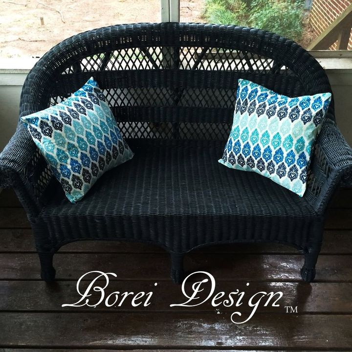 Diy Picnic Table Cloth Outdoor Pillows Garage Wicker Diy Picnic Table Cloth Outdoor Pillows Garage Wicker Upcycle Living