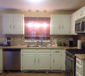 Recommend cabinet and wall changes to pull it together | Hometalk