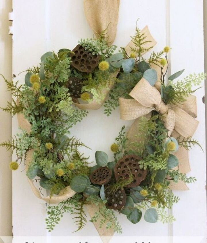 how to make a natural wreath hometalk how to make a natural wreath hometalk
