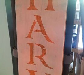 harvest barnwood sign for fall, crafts, seasonal holiday decor