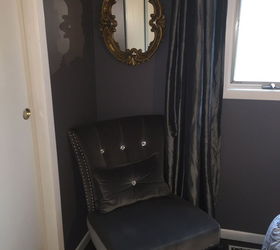 grey guest room makeover understated elegance and sparkle, bedroom ideas, home decor