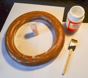 rustic glam fall wreath, crafts, seasonal holiday decor, wreaths