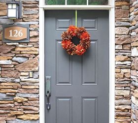 easy fall wreath in 5 minutes, crafts, seasonal holiday decor, wreaths