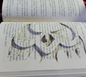 haunted book, crafts, halloween decorations