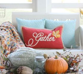 2015 fall home tour, home decor, seasonal holiday decor, Fall Screen Porch