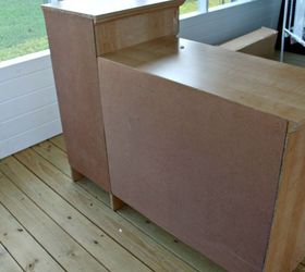 my redo on a curb pick up, painted furniture, repurposing upcycling