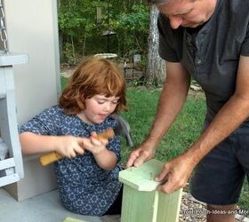 cute inexpensive wood stands for porch decor, diy, outdoor furniture, porches, seasonal holiday decor, woodworking projects