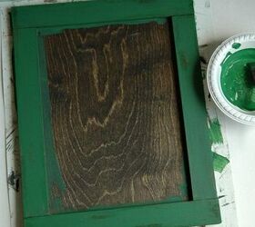vaseline distressed memo board, crafts, foyer, organizing