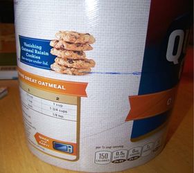 give that oatmeal box a personal touch, crafts, repurposing upcycling